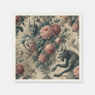 Serviette En Papier Lycans & Berceuses - Gothique Conception Victorien