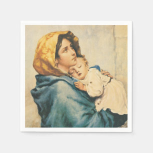 Serviette En Papier Madonna of the streets - Roberto Ferruzzi