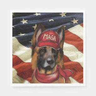 SERVIETTE EN PAPIER MAGA ALMAN SHEPHERD