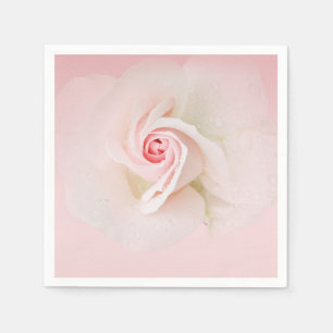 Serviette En Papier Magnifique rose humide rose pâle élégant Shower de