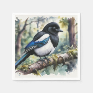 Serviette En Papier Magpie Napkins