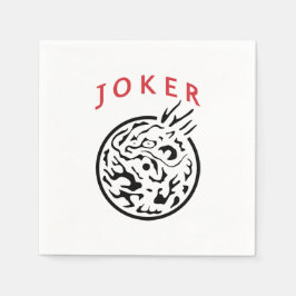 Serviette En Papier Mah Jong Joker Napkin