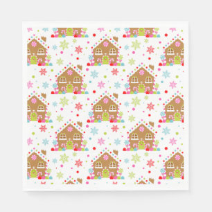 Serviette En Papier Maison en pain d'épices – Création fantaisiste de 