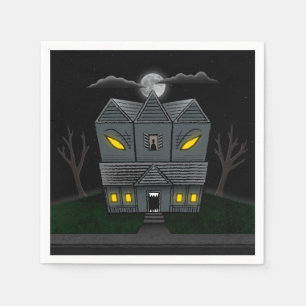 Serviette En Papier Maison monstre hantée