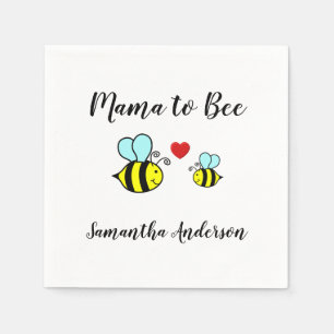 Serviette En Papier Mama to Bee - Cocktail Napkin