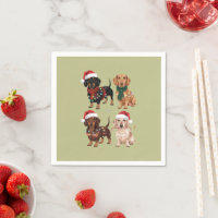 Maman de chien de Noël teckel Amateur Cadeau de No