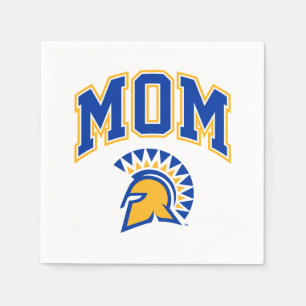Serviette En Papier Maman de Spartans d'état de San Jose