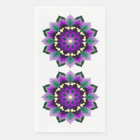 Mandala Motif 02 en violet