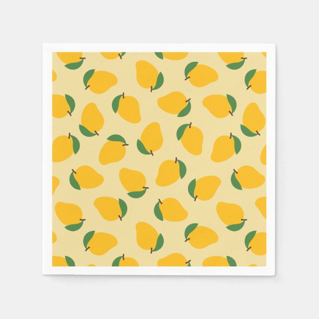 Serviette En Papier Mango (Devant)
