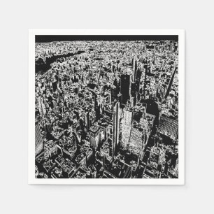 Serviette En Papier Manhattan