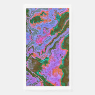 Serviette En Papier Marbre aigre