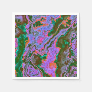 Serviette En Papier Marbre aigre