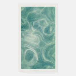 Serviette En Papier Marbre vert