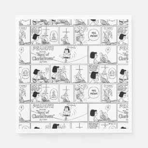 Serviette En Papier Marcie & Pepperment Patty En Classe