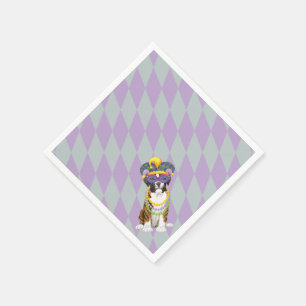 Serviette En Papier Mardi Gras Boxer