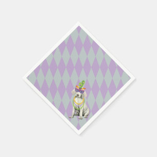 Serviette En Papier Mardi Gras Weimaraner
