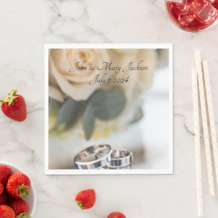 Serviette En Papier Mariage
