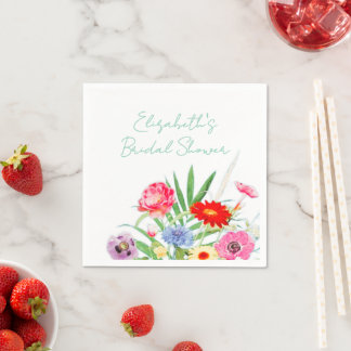 Serviette En Papier Mariage Amoureux Sauvage
