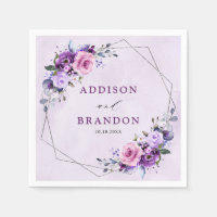 Mariage aux tons violets Lilac rose vif