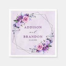 Mariage aux tons violets Lilac rose vif