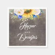 Mariage de automne bleu et blanc de la marine des
