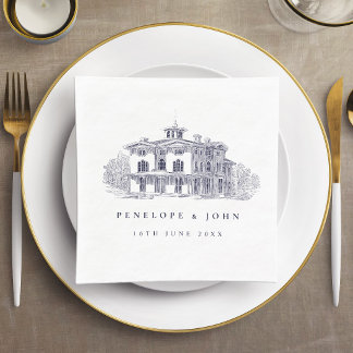 Serviette En Papier Mariage de destination dans une élégante villa ita