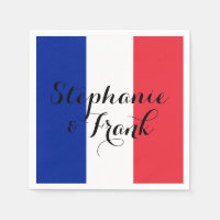 Mariage des couleurs du drapeau français