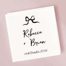 Mariage d'esquisse de ruban noir à main dessinée