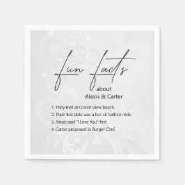 Serviette En Papier Mariage Fun Facts Sur Les Coeurs