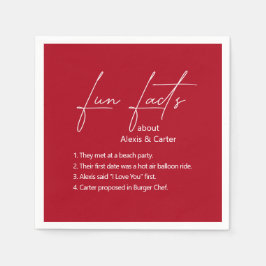 Serviette En Papier Mariage Fun Fun Facts Sur Rouge