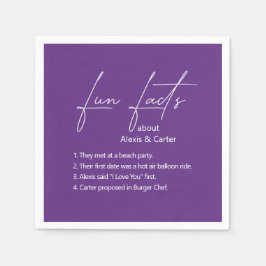 Serviette En Papier Mariage Fun Fun Facts Sur Violet