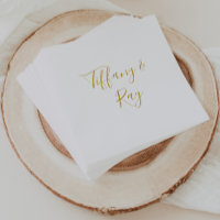 Mariage or simple et élégant