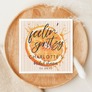 Serviette En Papier Mariage Personnalisé Amour au Premier Spritz 