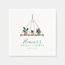 Mariage personnalisé Moderne Bohème Plantes