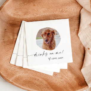Serviette En Papier Mariage photo pour animaux domestiques   Décor Mar