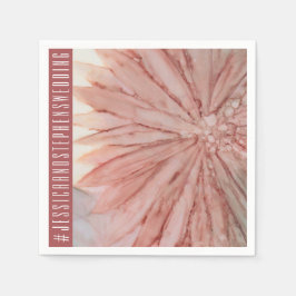 Serviette En Papier Mariage Standard Napkin Lovely Pinks et Lavenders