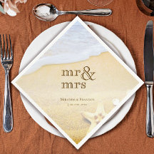 Mariage tropical de plage de Starfish