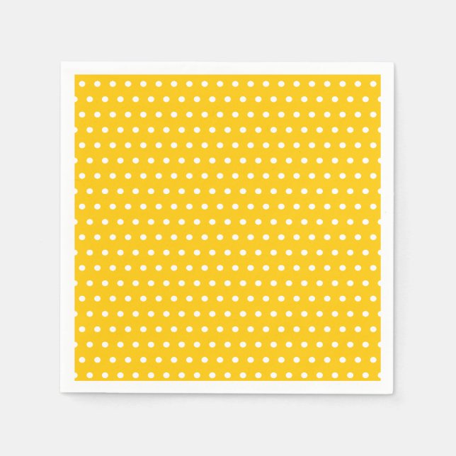 Serviette En Papier Marigold jaune (Devant)