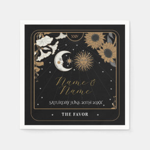 Serviette En Papier Marine Napkins Noms des Mariages Cartes de Tarot S