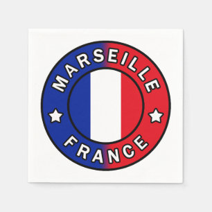 Serviette En Papier Marseille France
