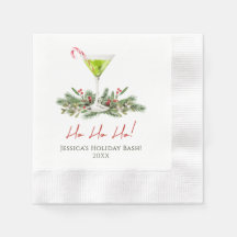 Martini Cocktail Party Custom Candy Cane Martini