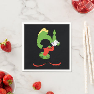 Serviette En Papier MARVIN MARTIAN™ Silhouette avec Raygun