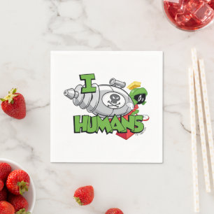 Serviette En Papier MARVIN THE MARTIAN™ I Laser Humains