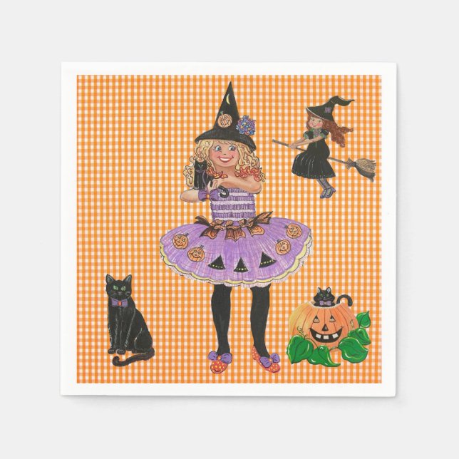 Serviette En Papier Mary the Witch (Devant)