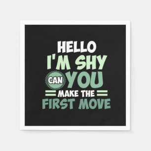 Serviette En Papier Mature Pun Hilarious Flirt Dating Plaisanterie Bon