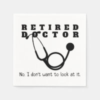 Médecin à la retraite Stethoscope Sassy Funny Retr