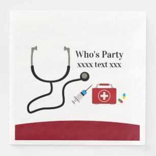 Serviette En Papier Médecin, Infirmière, Médicale