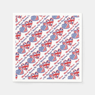 Serviette En Papier Meghan et Harry Le Mariage royal