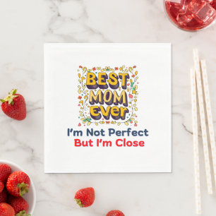Serviette En Papier Meilleure maman jamais