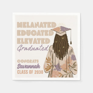 Serviette En Papier Mélanated Educated Hévé Gradué